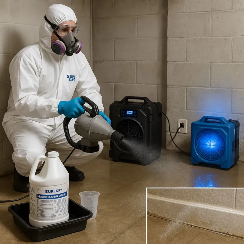 Sanitization and Odor Removal process in Georgetown, OH