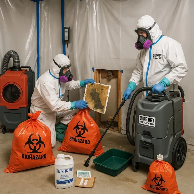 Contaminated Water Handling Protocols process in Georgetown, OH