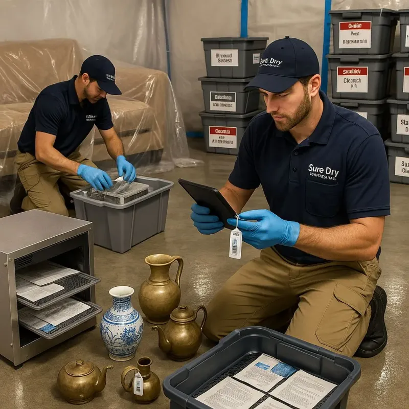 Content Protection and Restoration process in Georgetown, OH