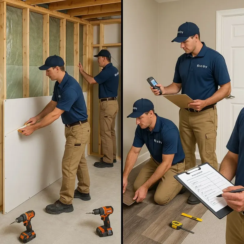 Repairs and Reconstruction process in Georgetown, OH
